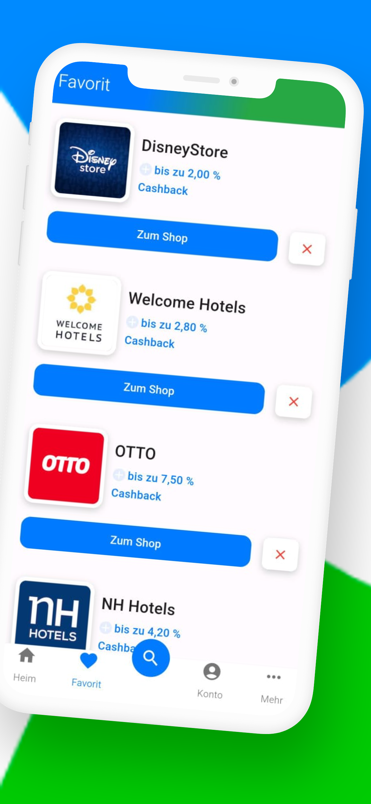 app favoriten